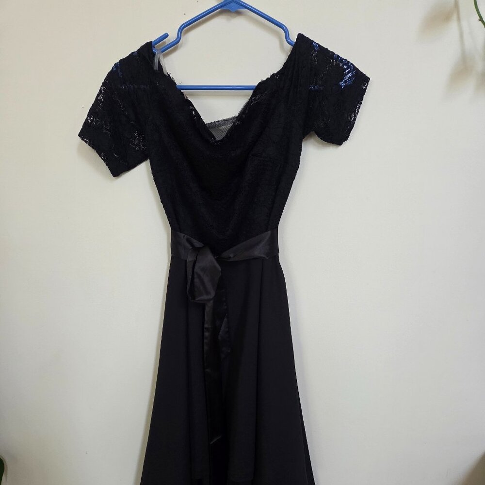 GRACE KARIN Women's Off Shoulder Lace Vintage Cocktail Formal Party Dress Size S